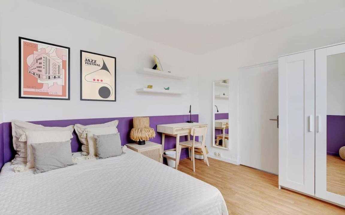 Le Kremlin-Bicetre Resort | 77 m² Private room ∙ 1 bedroom ∙ 5 guests