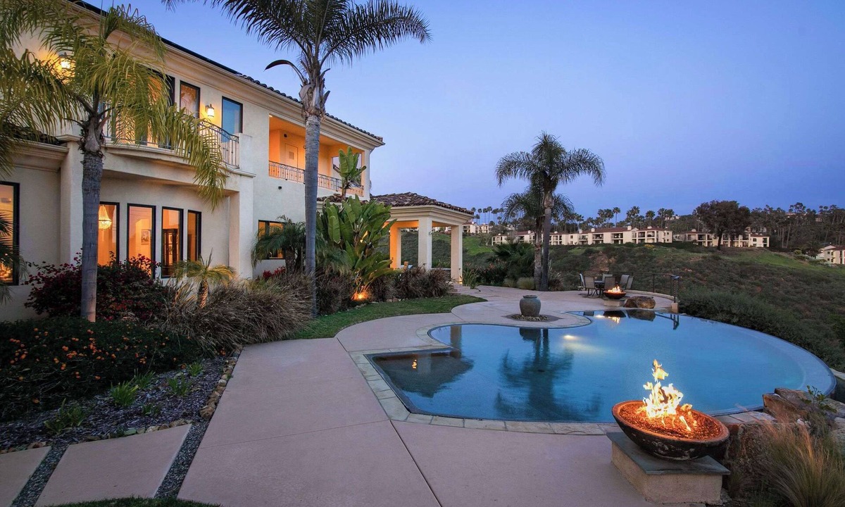 Carlsbad House | 7BR Carlsbad Estate with Pool, Firepit & Views
