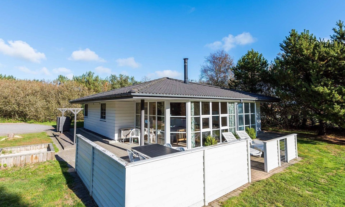 Lonne Hede House | 8 person holiday home in Nørre Nebel