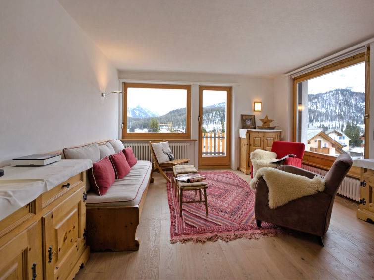 Celerina-Schlarigna Apartment | 85 m² Apartment ∙ 3 bedrooms ∙ 7 guests