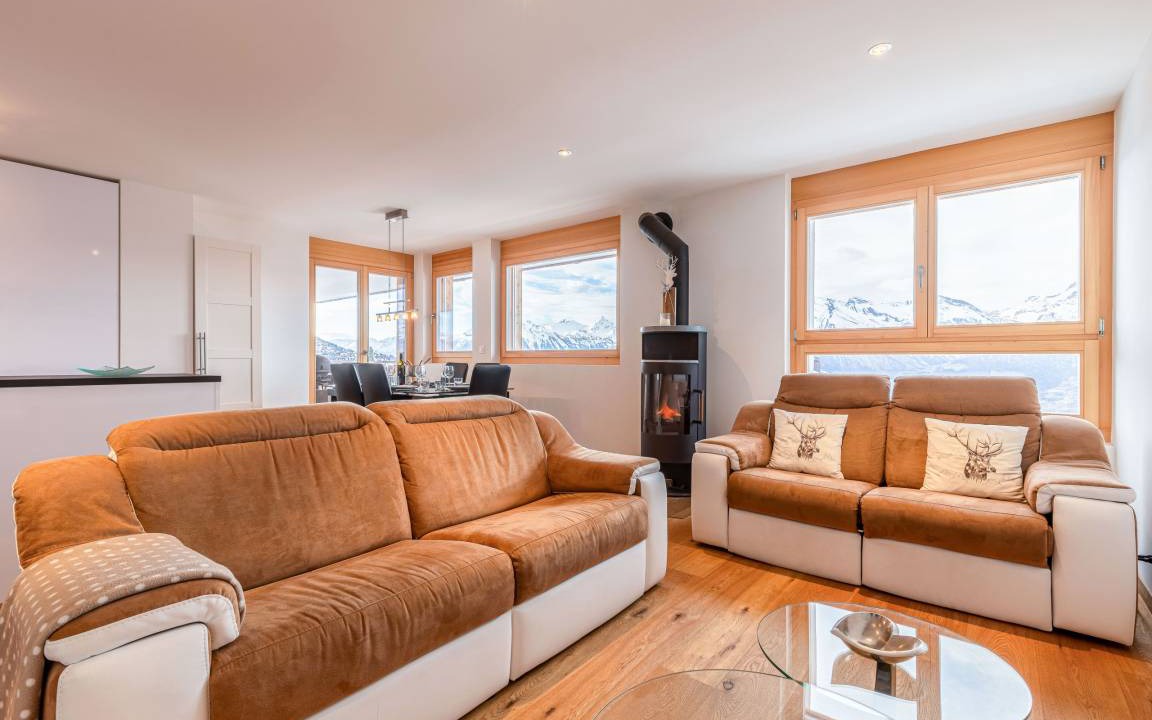 Veysonnaz Apartment | 85 m² Apartment ∙ 2 bedrooms ∙ 5 guests