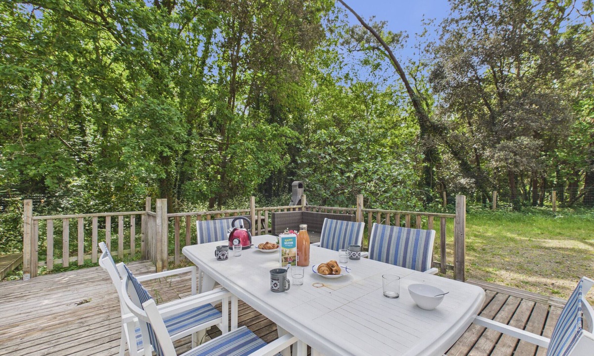 Longeville-sur-Mer House | 850 from de beach, new house for 6 in the wood