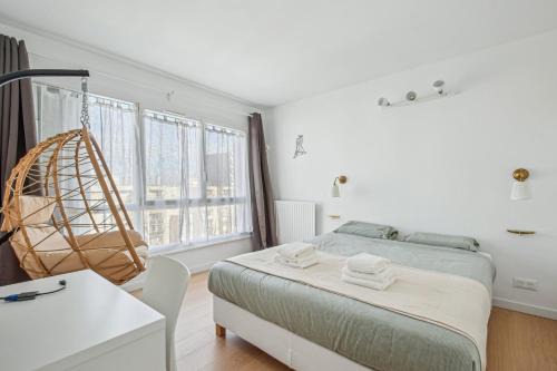Saint-Denis Apartment | 9 min de la Basilique Saint-Denis - 10 voyageurs