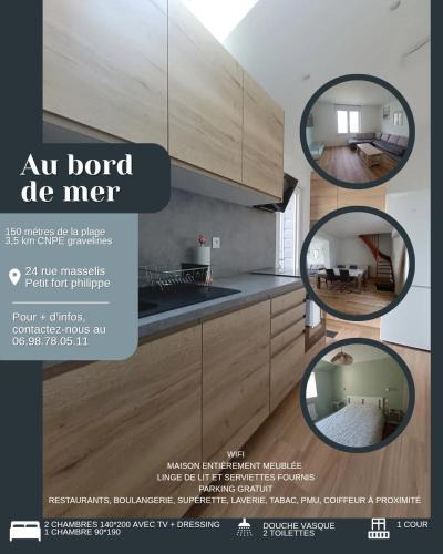 Petit-Fort-Philippe House | A 1min a pied de la plage Petit fort Philippe