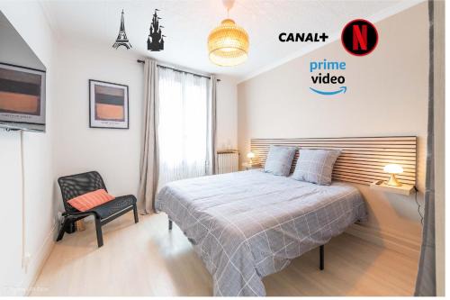 Vaires-sur-Marne Apartment | A cozy nest between Paris and Disneyland
