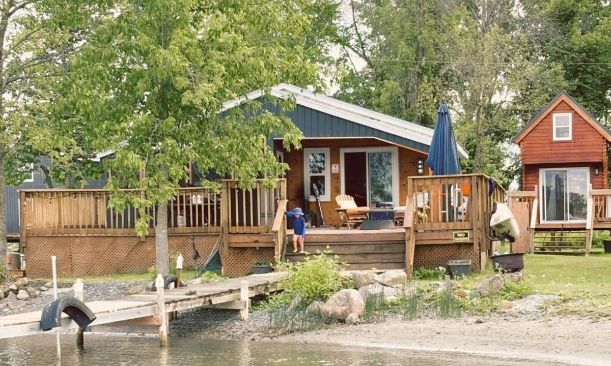 South Glengarry Cottage | A cozy riverfront cottage, Grandfather’s Landing cottage provides it all!
