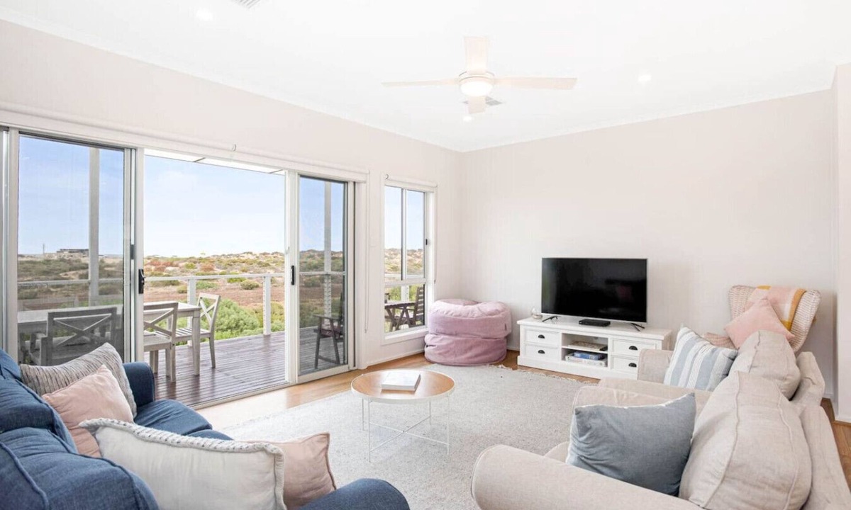 Goolwa Beach House | A Dunes View—Coastal Calm with Fire Pit & Deck