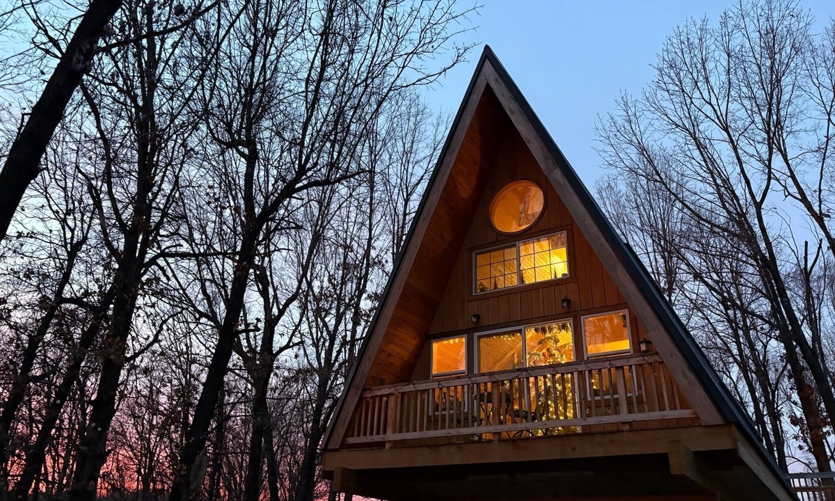 Omaha Cabin | A Frame Cabin In The Woods