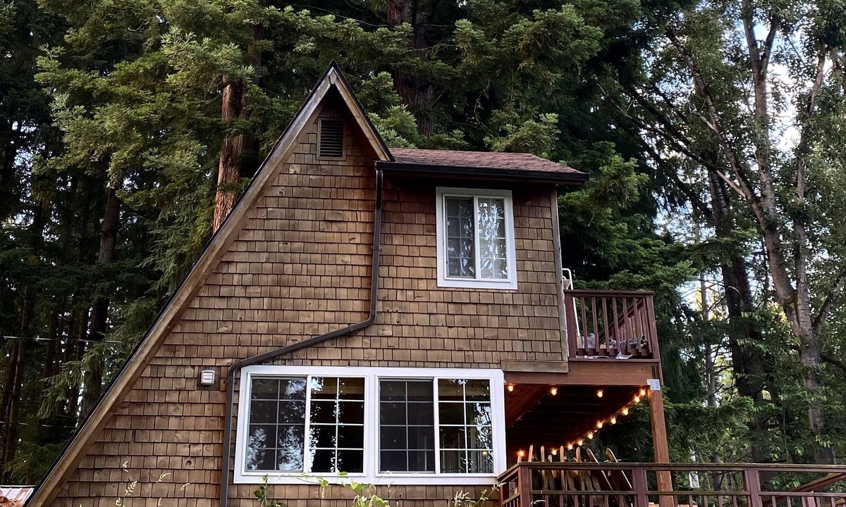 Salem Cabin | A-Frame on the River -- PNW