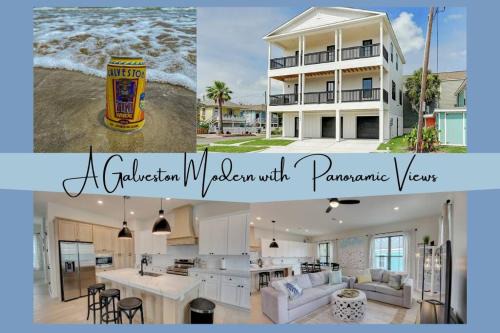 San Jacinto House | A Galveston Modern with Panoramic Views for Summer