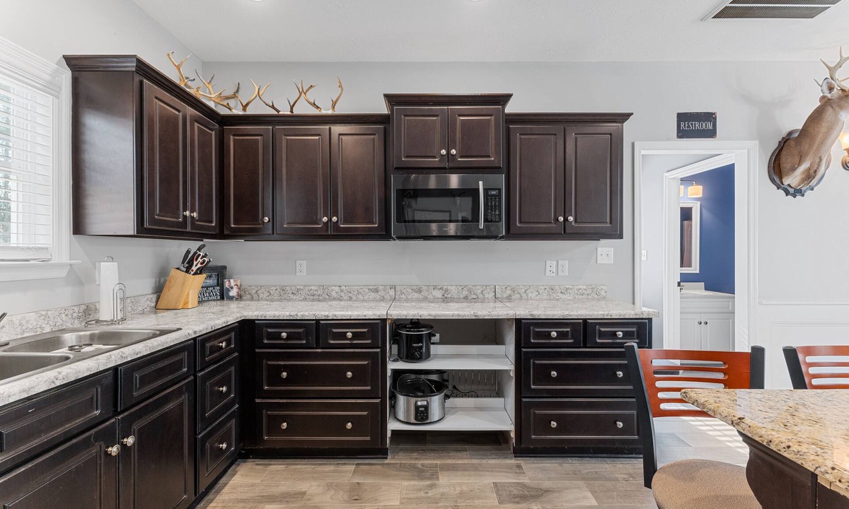 Bath House | A Hole in One Home in North Augusta w/array of amenities: pool, gameroom & more