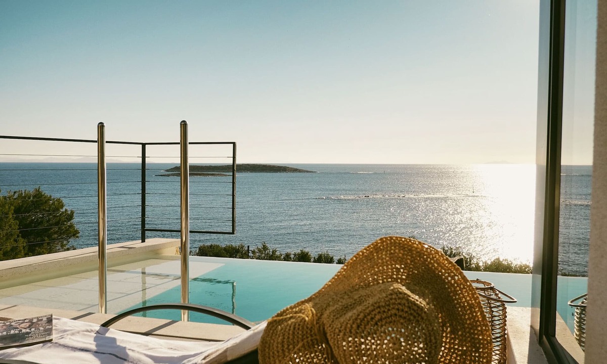 Milna Villa | A Private House on Vis Island with a impressive ocean view over Vis archipelago.