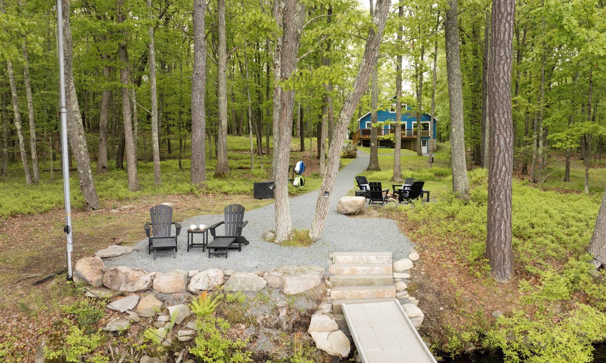 Rowland House | A Quiet Lakefront Retreat With Private Dock, Firepit, and Kayaks