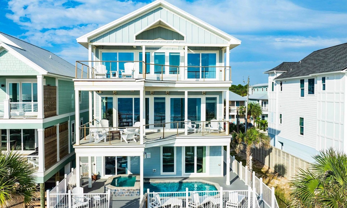 Panama City Beach House | “A Sight to Sea”. Beach-front home w/private pool