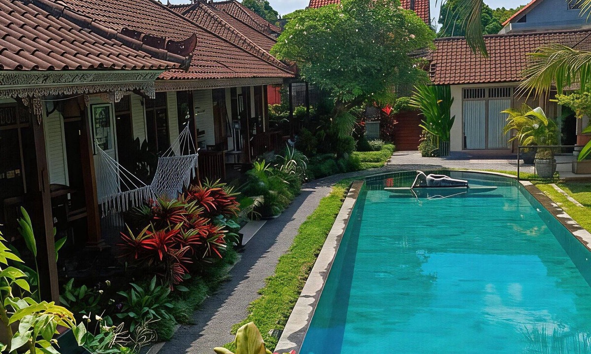 Ubud City-Centre Cabin | a traditional old-style Balinese homestay in the centre of Ubud