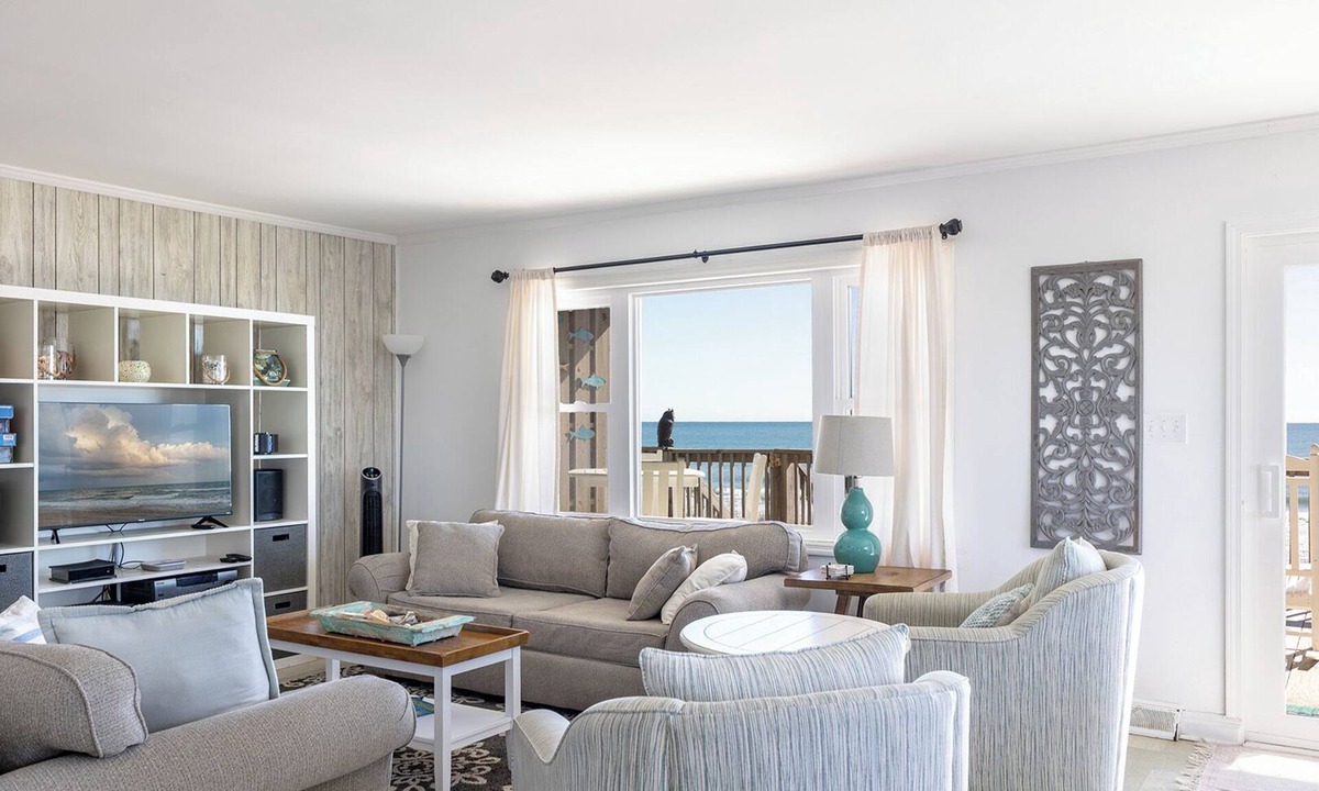 Indian Beach House | A Wave From it All, Oceanfront Duplex in Emerald Isle, NC!