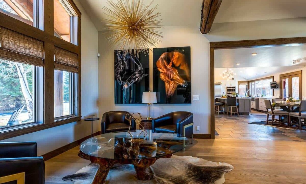 Jackson House | Abode at Sage Springs, Teton views, guest house