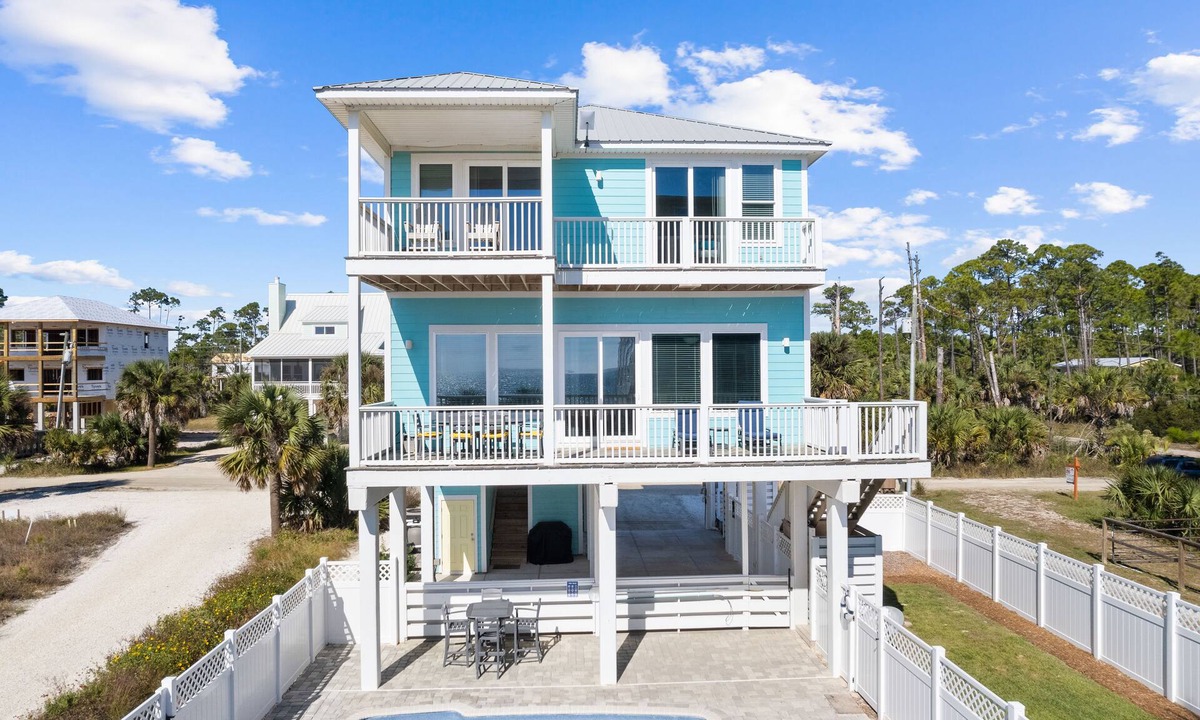 Port St. Joe House | About Time: Beach Views, Private Pool, Pet-Friendly, Dog Run and Sleeps 14