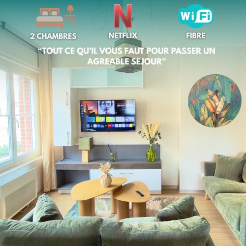 Centre Ville Apartment | Abyssea - Évasion Tropicale - Netflix - Centre