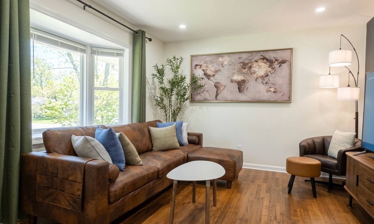 Bloomfield Apartment | Accessible 3BR/2BA, Bonus Office, Private Yard, PetsOK, Parking, Laundry In-Unit