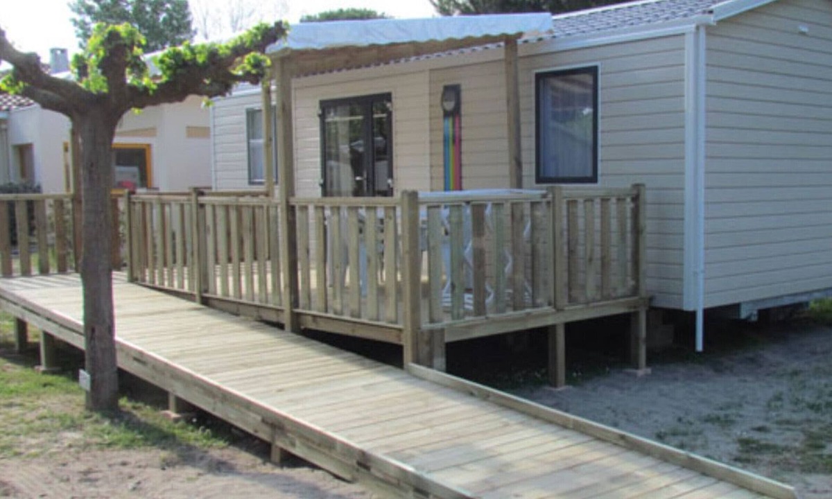 La Petite Motte House | Accessible Mobile Home 4 ppl with Terrace