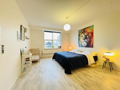 Vodskov Apartment | aday - 5 bedrooms modern living apartment in Langholt