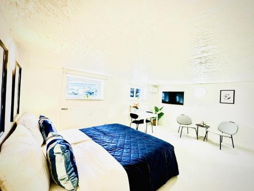 Aalborg Apartment | aday - Blue Water Studio Apartment with public Parking