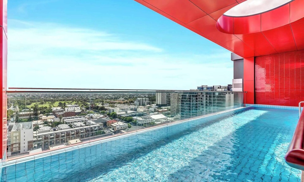 Adelaide Central Business District Apartment | Adelaide Azure Scenic CBD Haven with Infinity Pool