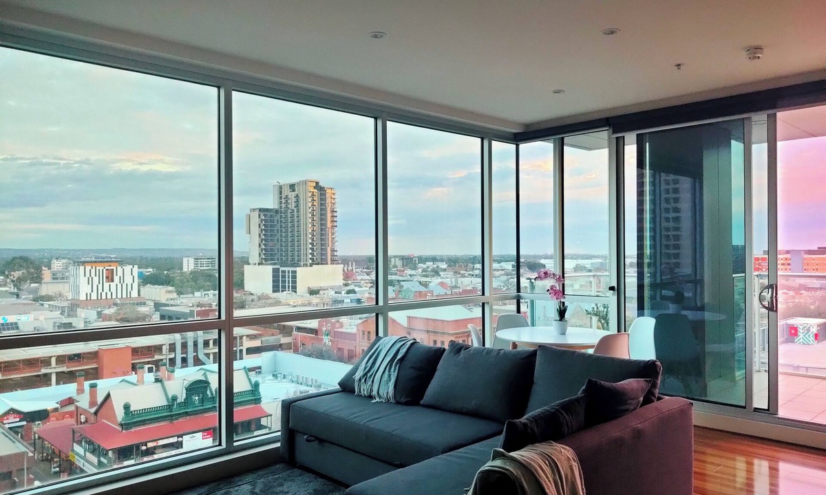 Adelaide Central Business District Apartment | Adelaide Central Skyline Panoramic Suite One