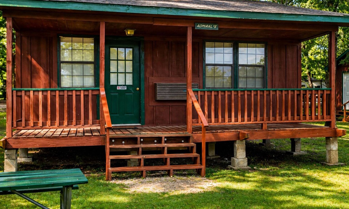 West Tawakoni Cabin | Admirals Cabin - Cozy cabin with a waterfront view.