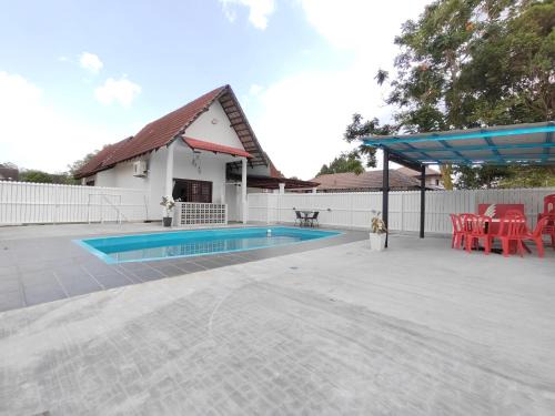 Pulau Sebang Villa | Afamosa Chill With US/Private pool/Pool Table
