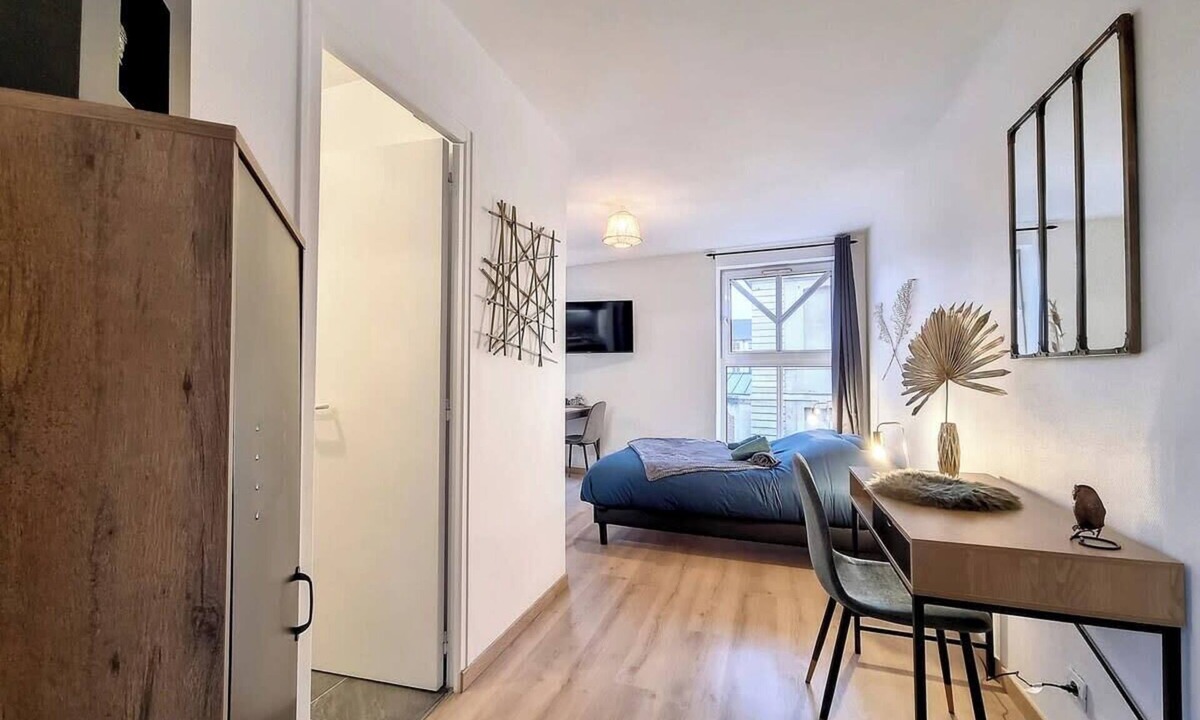 Quartier Pasteur Apartment | Agathe : vue, style et parking