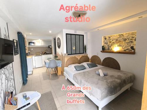 Le Bourg Apartment | agréable studio