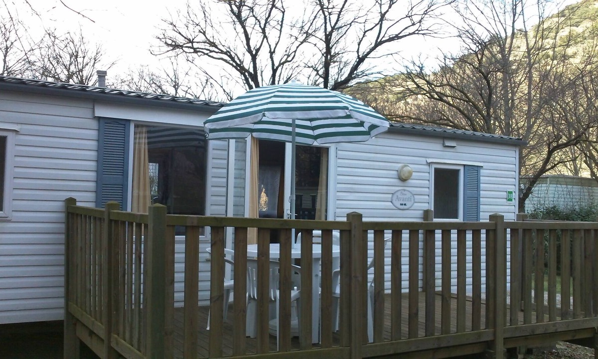 Corneilla-de-Conflent House | Air-conditioned mobile home with swimming pool