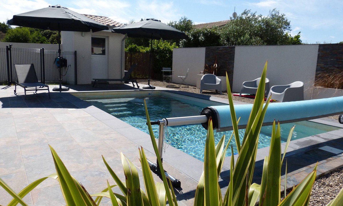 Saint-Paulet-de-Caisson Villa | Air-conditioned villa with private pool near the Ardèche gorges