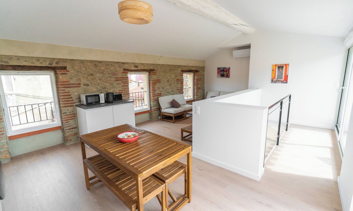 Argeles-sur-Mer Apartment | Air-conditioned duplex with rooftop terrace - Cœur d'Argelès-sur-Mer