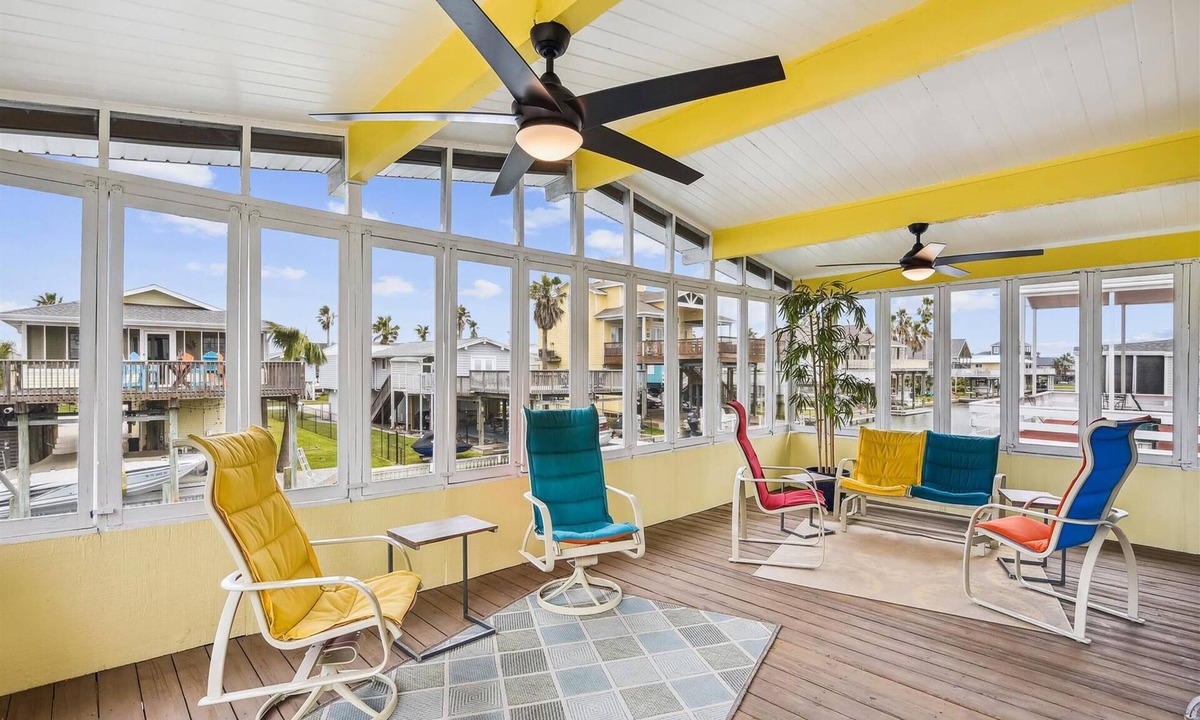 Galveston House | All Day Bay Dream | Canal Front with Dock!