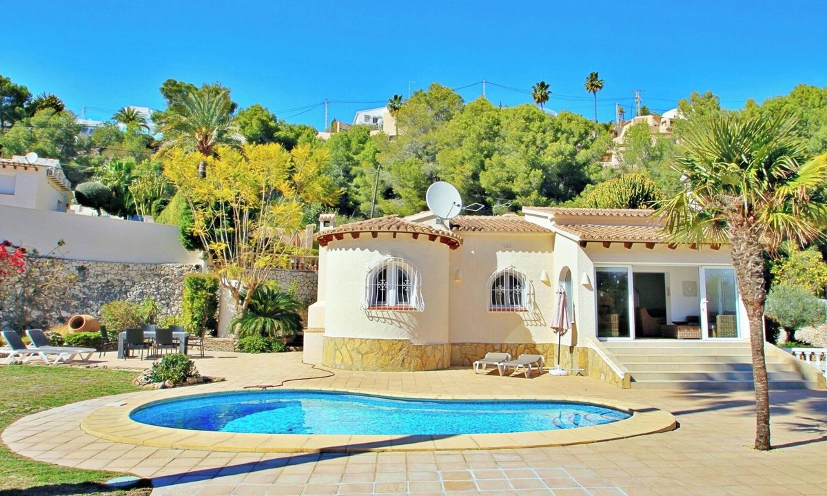 Benimeit Villa | Alldo - modern hillside villa with pool & views