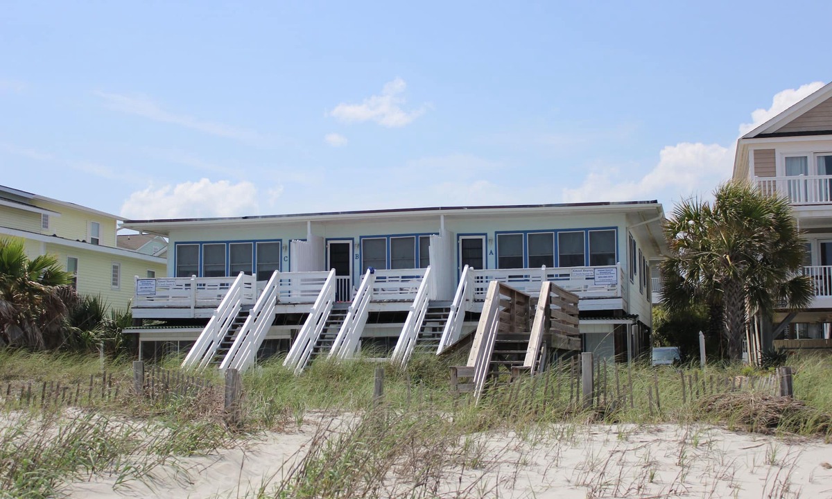 Surfside Beach Condo | Almost Heaven OCEANFRONT A Toes In The Sand Directly on BEACH Pets OK