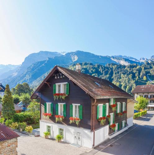 Engelberg Apartment | ALP APARTMENTS centre location with traditional design and self check-in