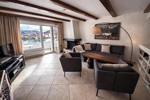 Champfer Apartment | Alpenblick-Apartment mit Pool & Sauna