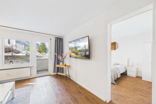 Taesch Apartment | Alpine Retreat 4 Person Apartment near Zermatt with parking!