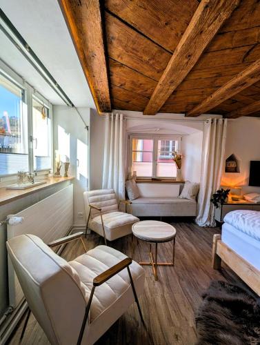 Stein am Rhein Apartment | Altstadt-Studio am Rhein mit Parkplatz