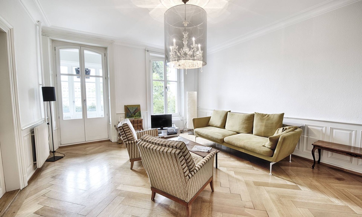 Langgasse-Felsenau House | Am Pavillon Bed & Kitchen