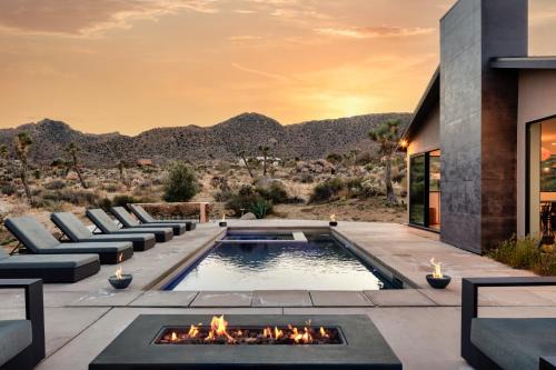 Joshua Tree Highlands House | Amaru Muru - Luxury Retreat with Pool/Hot Tub/Yoga