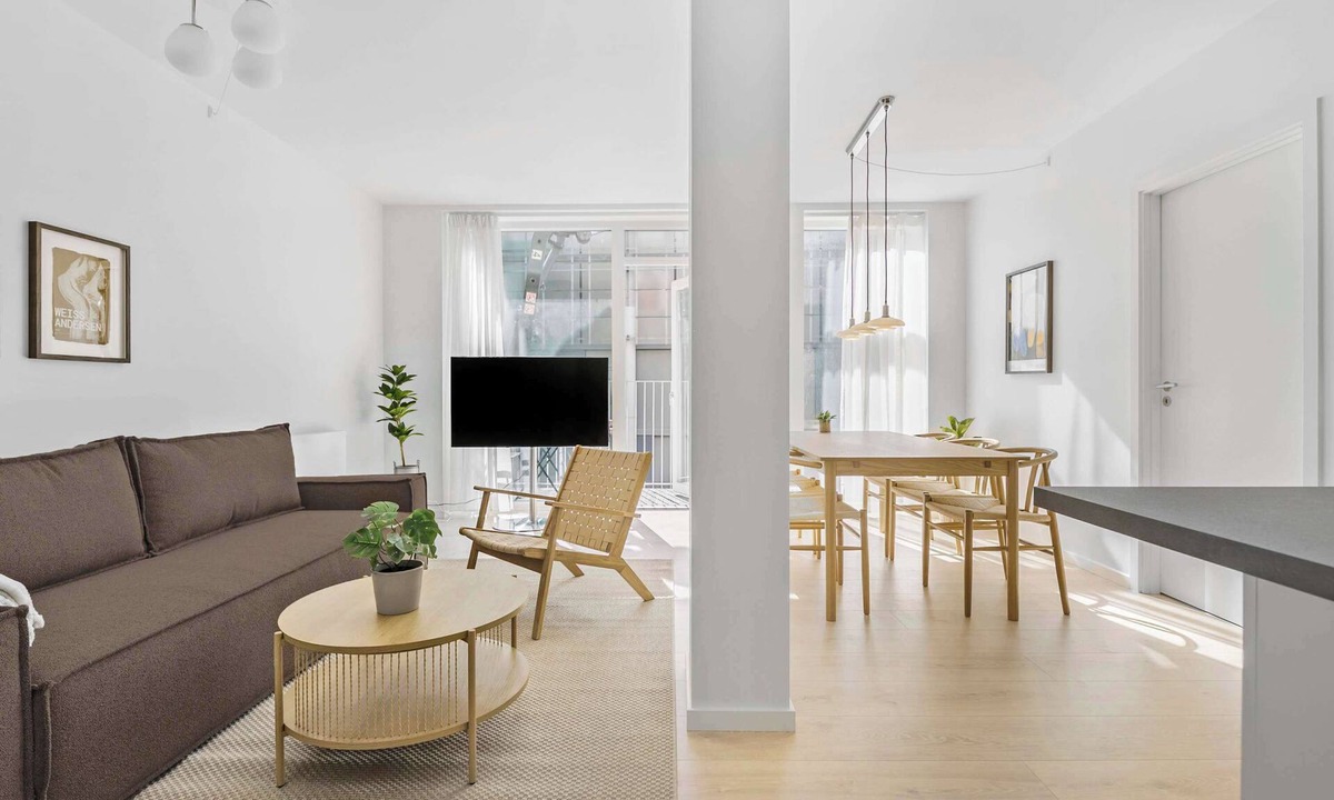 Midtbyen Apartment | Amazing 2BR w Balcony in the Heart of Aarhus City
