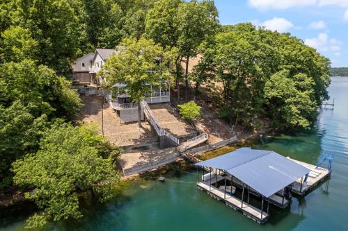 Lake Ozark House | Amazing Game Room with Dock Tram to Huge Dock - Great For Families