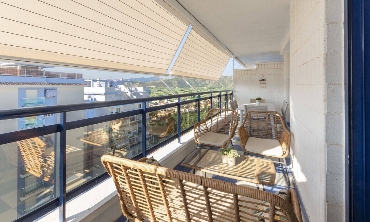 Playa de Gandia Apartment | Amazing modern style condo, wifi free, interantional channels, heating swimming pool, children's area, BBQ - only families