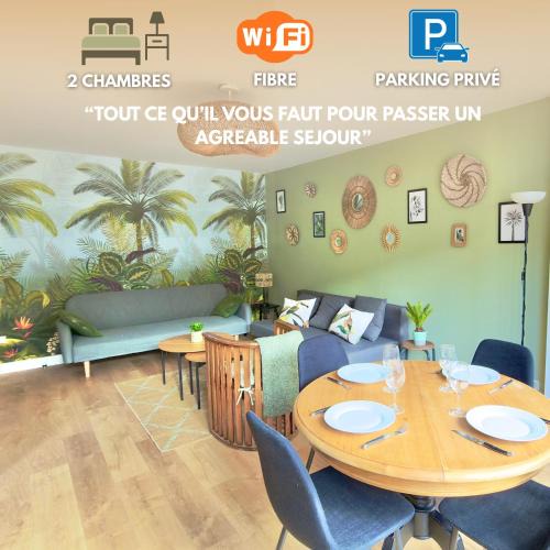 Saint-Leu Apartment | Amazonie - Évasion Urbaine & Parking Privé