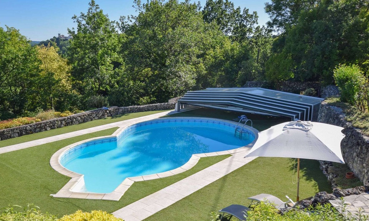 Roquecor Cottage | Ancient Watch Tower in Roquecor with Private Pool